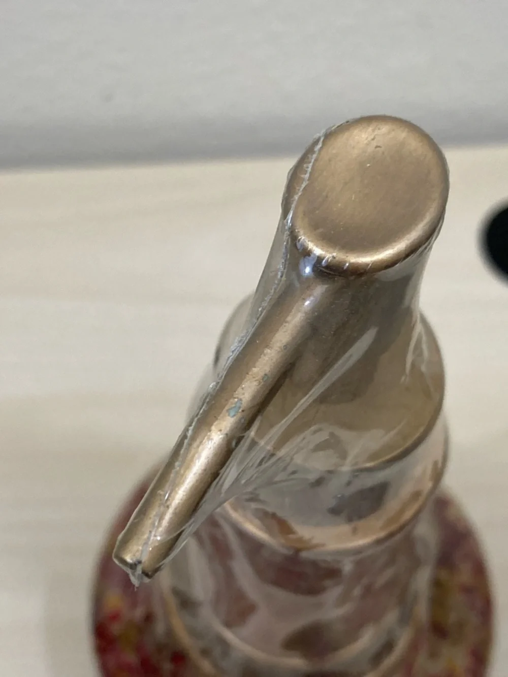 Warm-Toned Bathroom Accessory Set Soap Dispenser Toothbrush Holder Dish